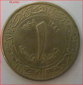 Algerije KM 100 1964 voor